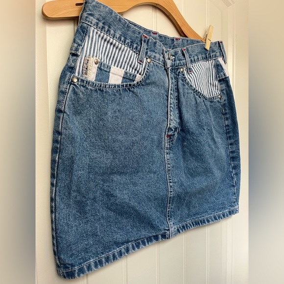 VINTAGE HOLLYWOOD - Denim skirt - Ladies 29 - Picture 1 of 6